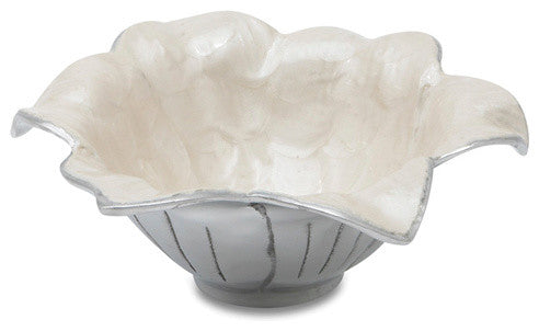 Lily 8" Bowl, Snow