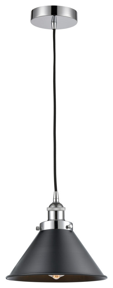 Innovations 616-1PH-PC-M10-BK-LED 1-Light Mini Pendant, Polished Chrome