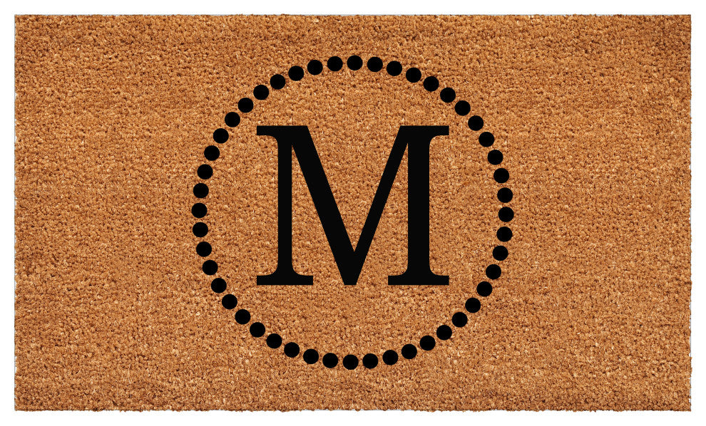 Calloway Mills Barron Doormat, Letter M