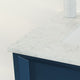 The Ezra Bathroom Vanity, Monarch Blue, 30", Single Sink, Freestanding