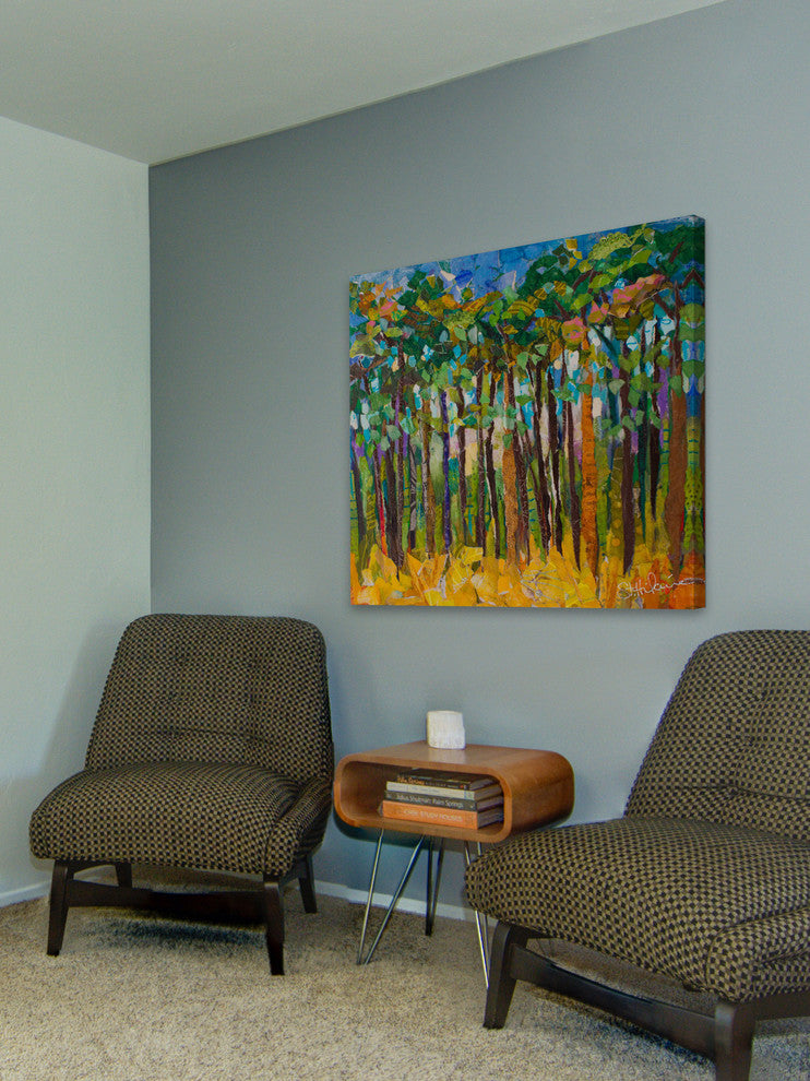 "Madagascar" Painting Print on Wrapped Canvas, 40x40