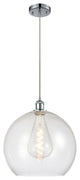 Innovations 516-1P-PC-G124-14-LED 1-Light Pendant, Polished Chrome