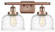 Innovations 916-2W-AC-G713-LED 2-Light Bath Vanity Light, Antique Copper