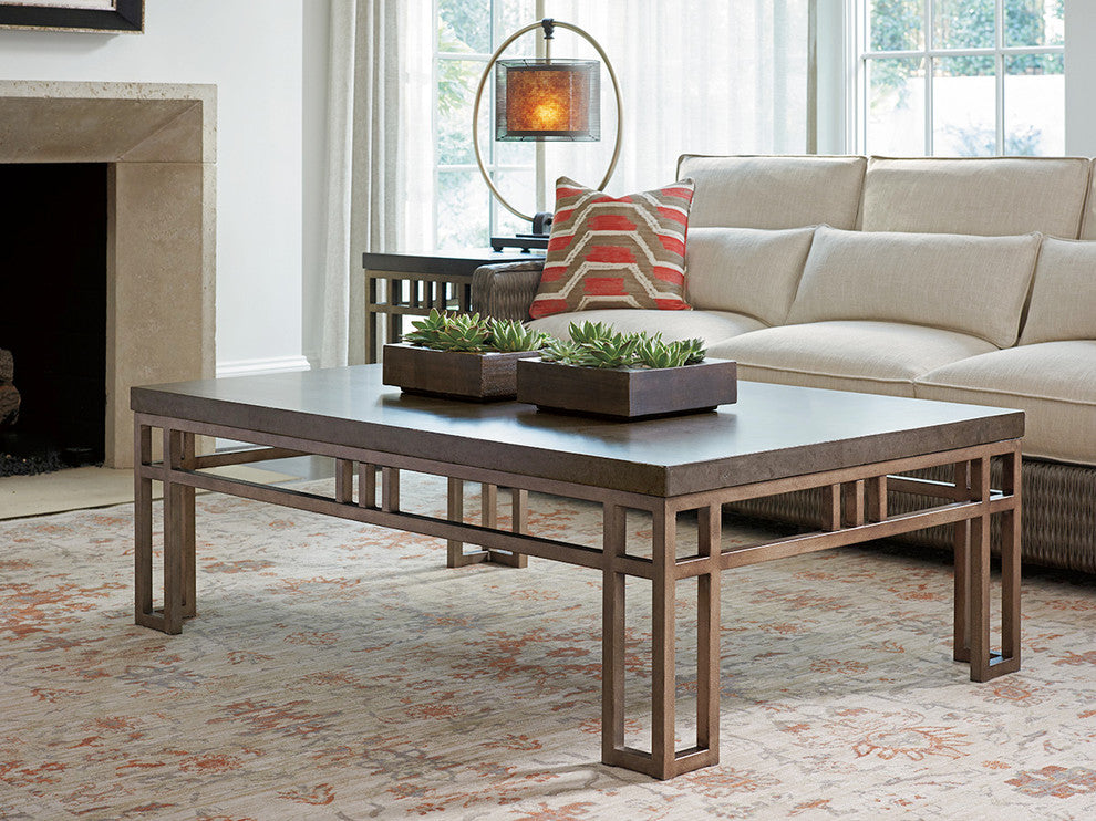 Montera Travertine Cocktail Table