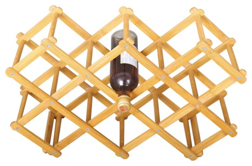 Timber Valley 8 Bottle Bamboo Tabletop Wine Rack