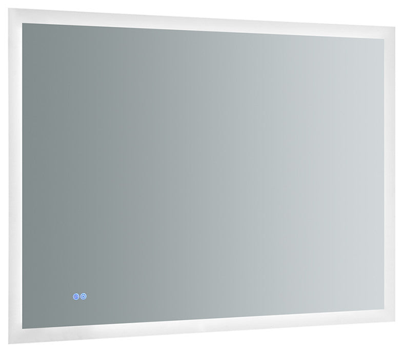 Angelo Bathroom Mirror With Halo Style LED Lighting and Defogger, 48"x36"