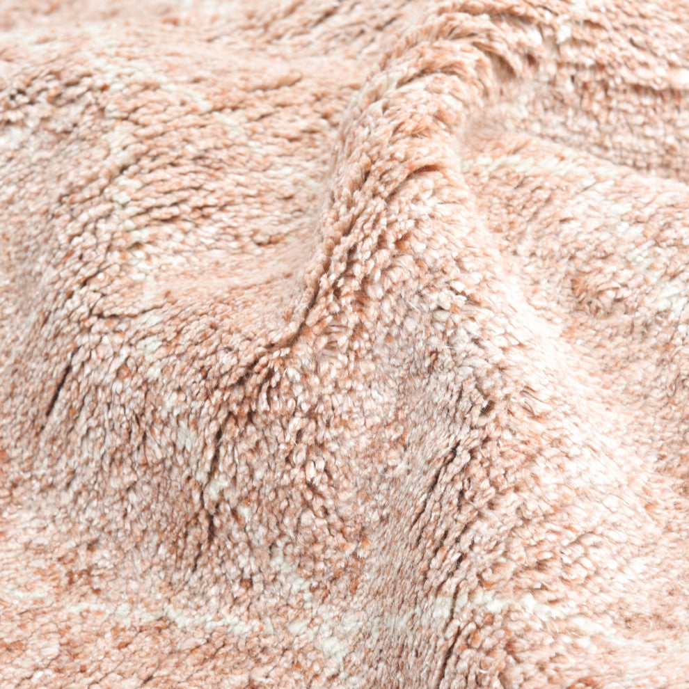 Shaggy Moroccan, Handmade Area Rug 5' 0" x 8' 0", 3 X 5