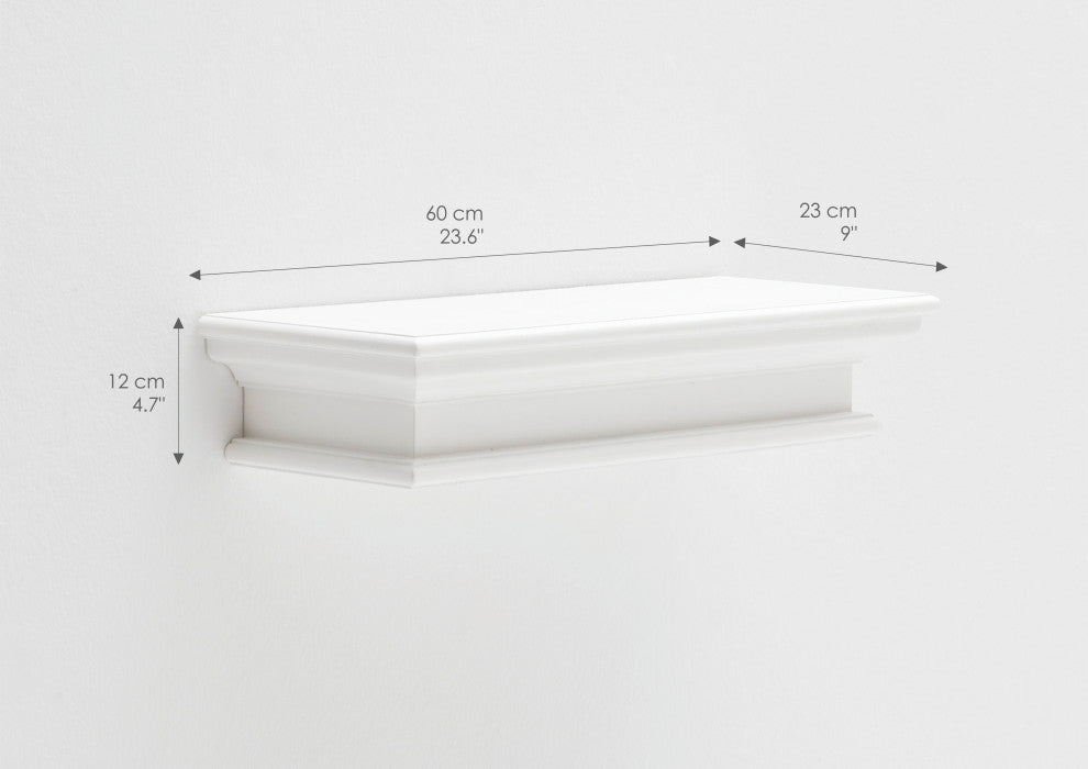 Halifax Floating Wall Shelf, Medium