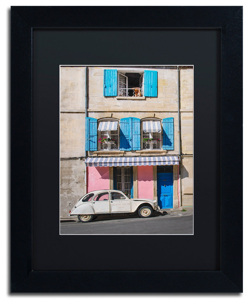 Blanchette Photography 'Woman at the Window', Black Frame, Black Matte, 11"x14"