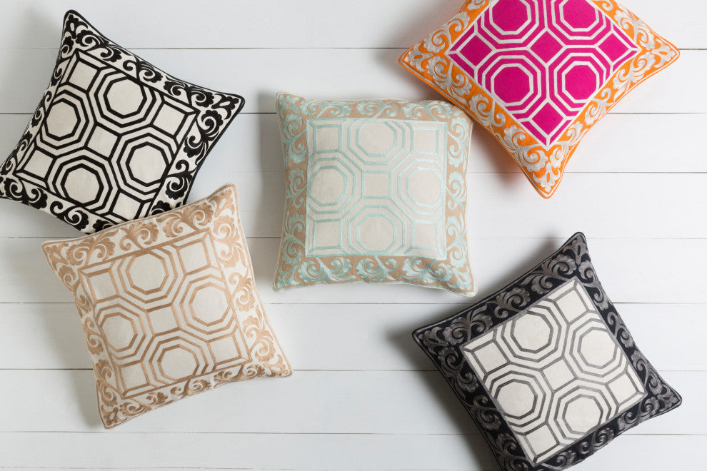 Surya Bel Ami BEL-005 22" x 22" Pillow Kit
