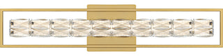 Quoizel PCDZ8533 Dazzle 33"W LED Bath Bar - Soft Gold