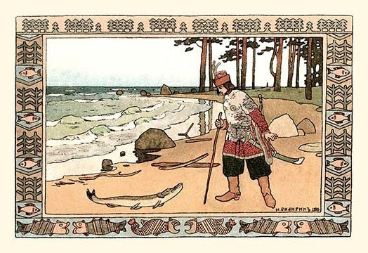 On the Shore- Canvas Poster 20" x 30"