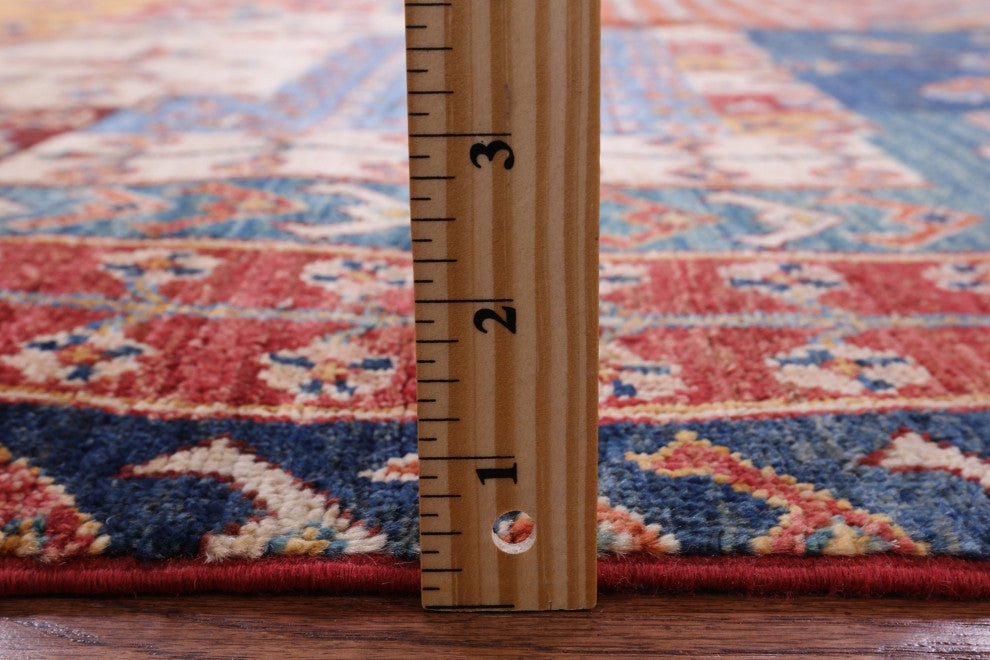 Super Kazak Hand-Knotted Rug 5' 9" X 8' 0" Q11122