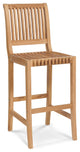 Palm Teak Outdoor Bar Chair
