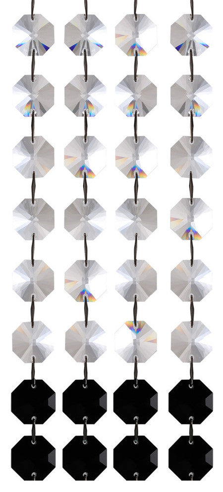 Milieu 1-Light Modern Mini-Pendant, Firenze Jet Black