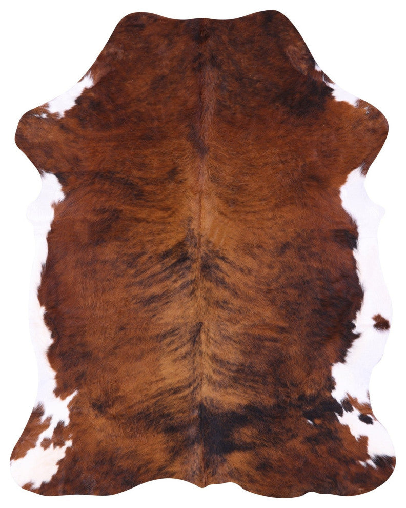 6' 11" X 5' 8" Natural Cowhide Rug C2359