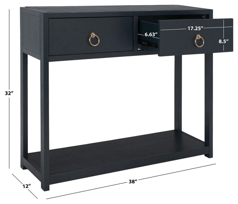 Safavieh Sadie Console Table, Navy