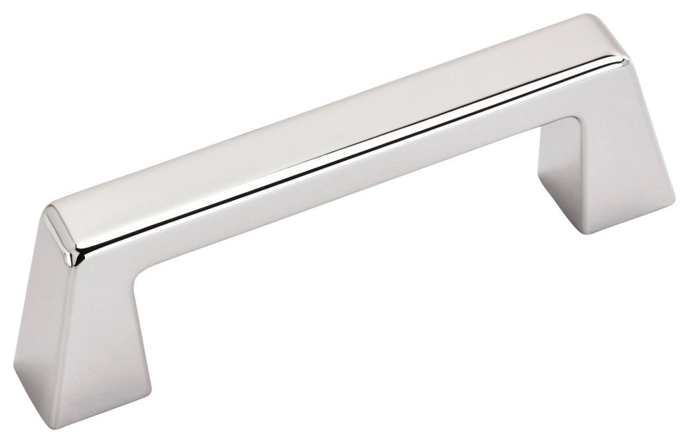 Amerock Blackrock Cabinet Pull, Polished Chrome, 3" Center-to-Center