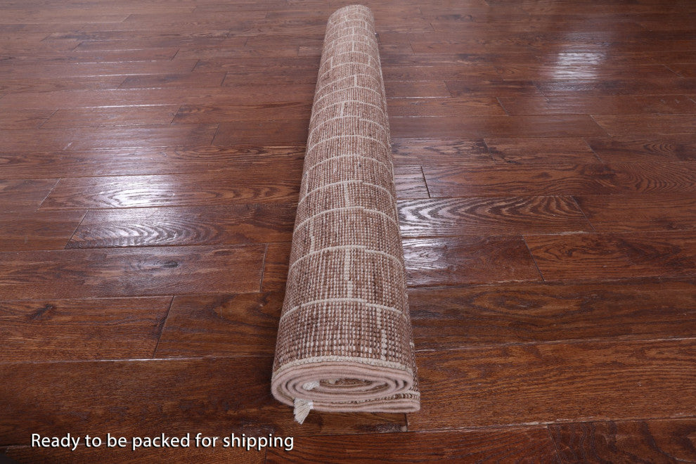 Moroccan Hand-Knotted Wool Rug 4' 10" X 6' 9" Q8837