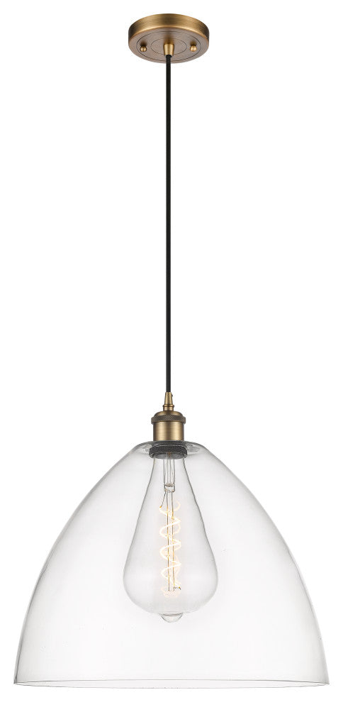 Innovations 516-1P-BB-GBD-162 1-Light Pendant, Brushed Brass
