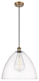 Innovations 516-1P-BB-GBD-162 1-Light Pendant, Brushed Brass