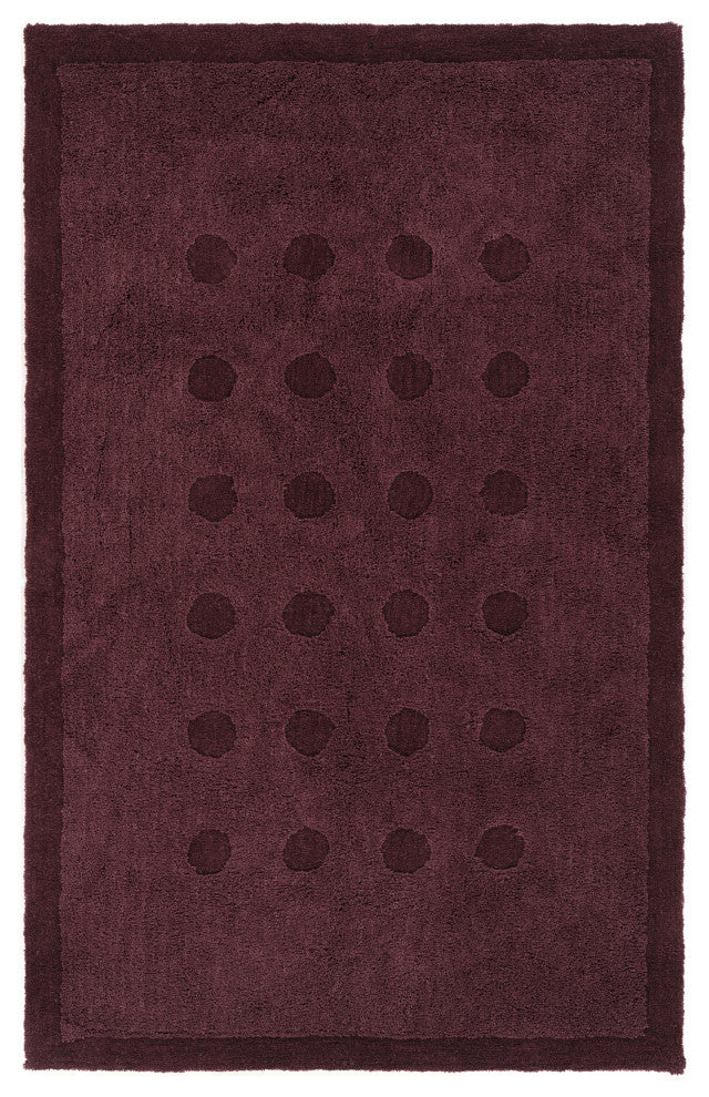 Jaipur Living Tanush AIB08 Handmade Solid Purple Area Rug, 9'6"x13'6"