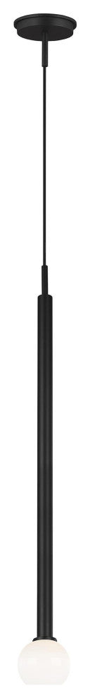 Nodes Tall Pendant, Midnight Black