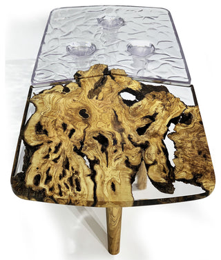 Wavy Ice Coffee Table