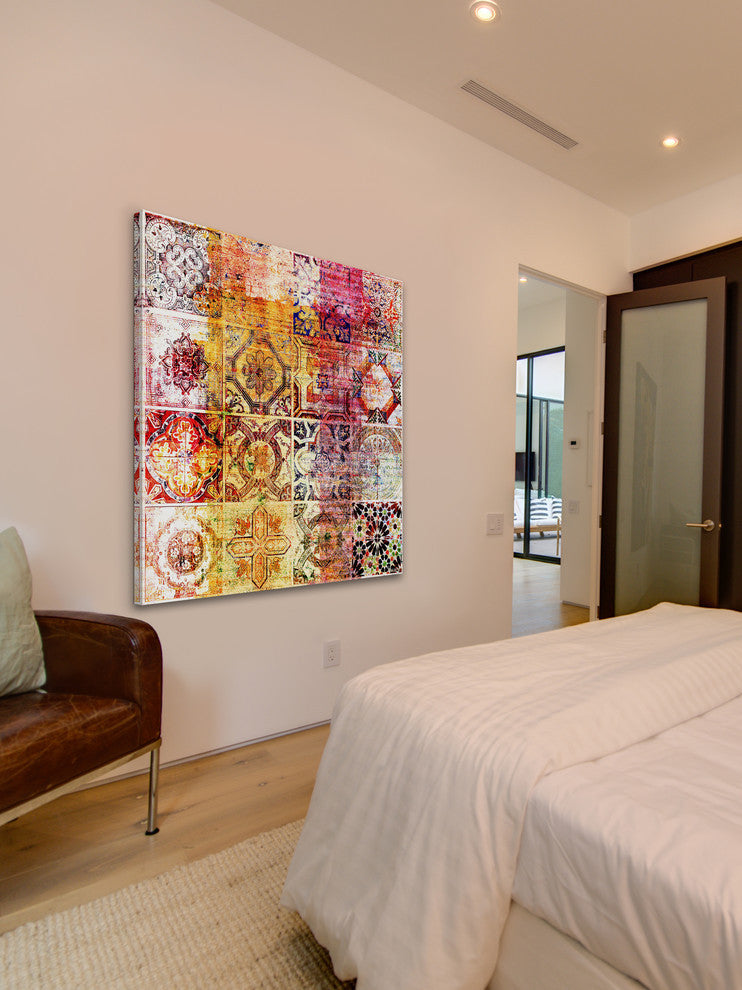 "Nador" Fine Art Canvas Print, 40"x40"