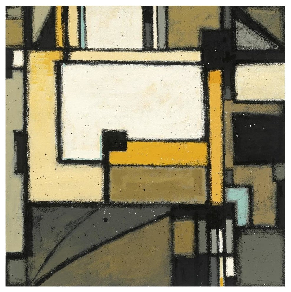 "Garden I" Digital Paper Print by Shirley Novak, 38"x38"