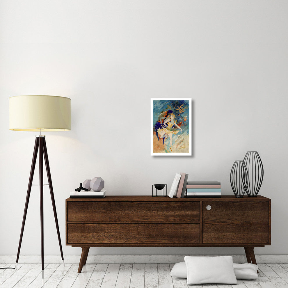 "Les Arts / La Danse" Digital Paper Print by Jules Cheret, 17"x24"