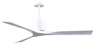 Matthews Fan, Nan Ceiling Fan, Matte White, 60", Matte White