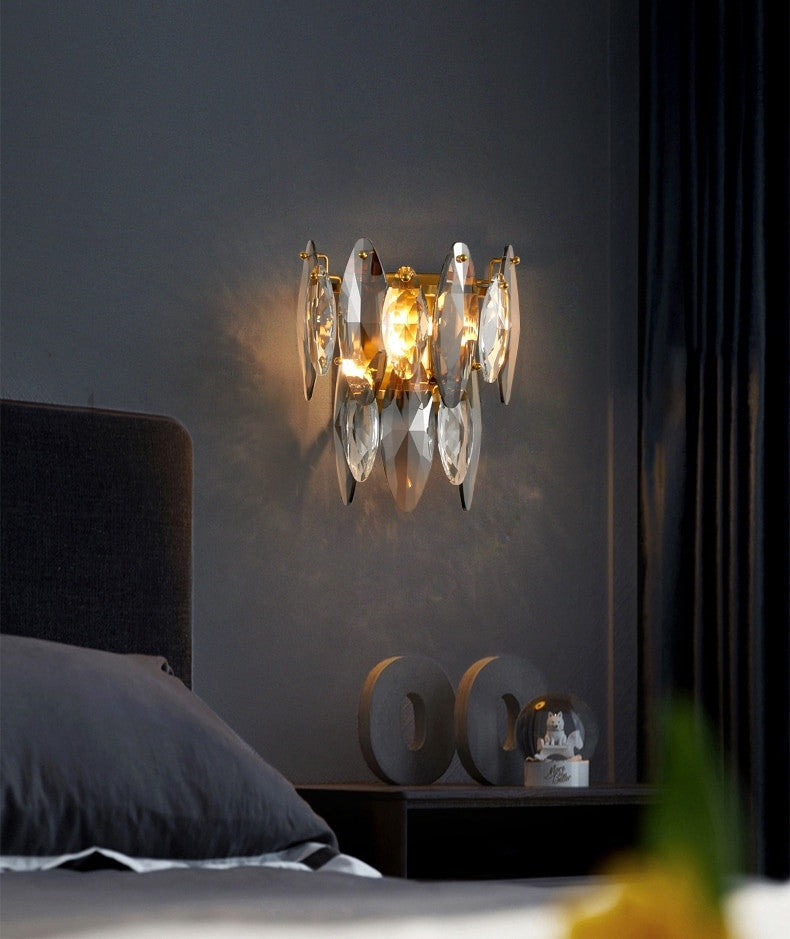 New LED Indoor home decor. Crystal lamp for living room