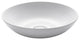 Viva Ceramic Round Vessel Bathroom Sink, White