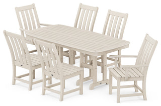 Vineyard 7-Piece Dining Set, Sand