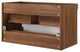 Render 36" Wall-Mount Bathroom Vanity Cabinet, White Walnut