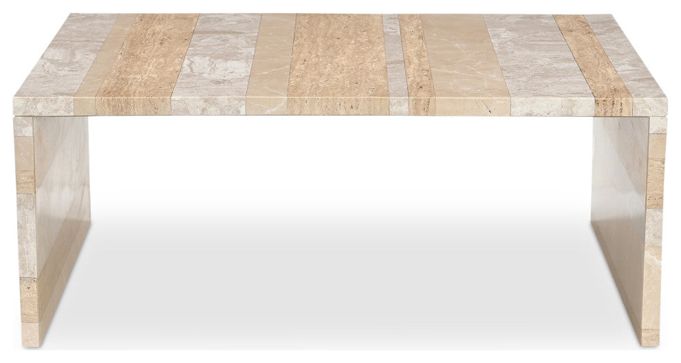 Rosa Coffee Table Multicolor Marble