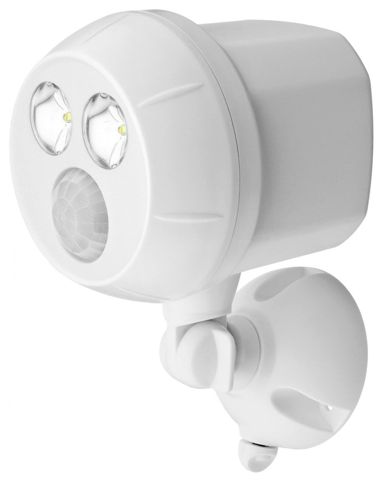 Mr. Beams MB380 UltraBright LED Wireless Motion Sensor Spotlight, White