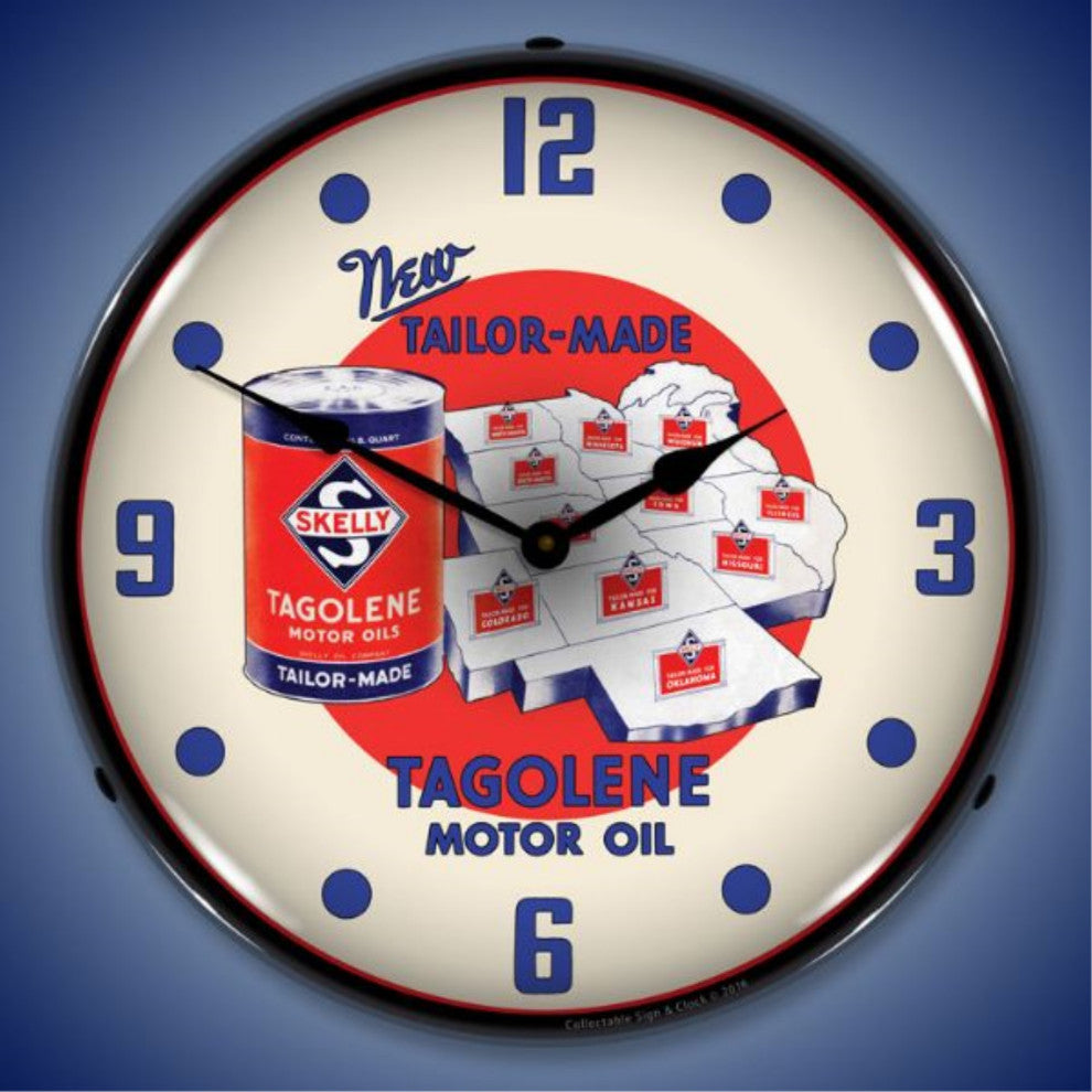 1611675 Skelly Motor Oil Clock