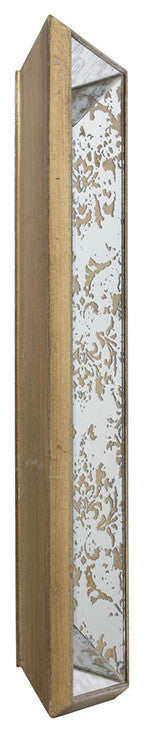 Gewnee 20" x 12" Antique Silver Rectangle Mirror