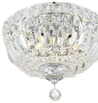 Crystorama Lighting Group ROS-A1003-CL-MWP Roslyn 3 Light 10"W - Polished