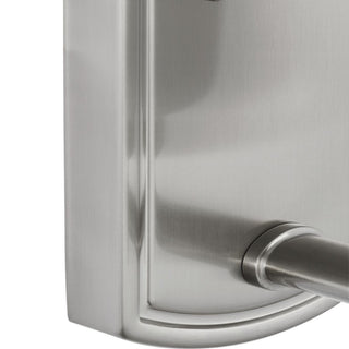 Adley Collection One-Light Brushed Nickel Etched Opal Glass Bath Vanity Light