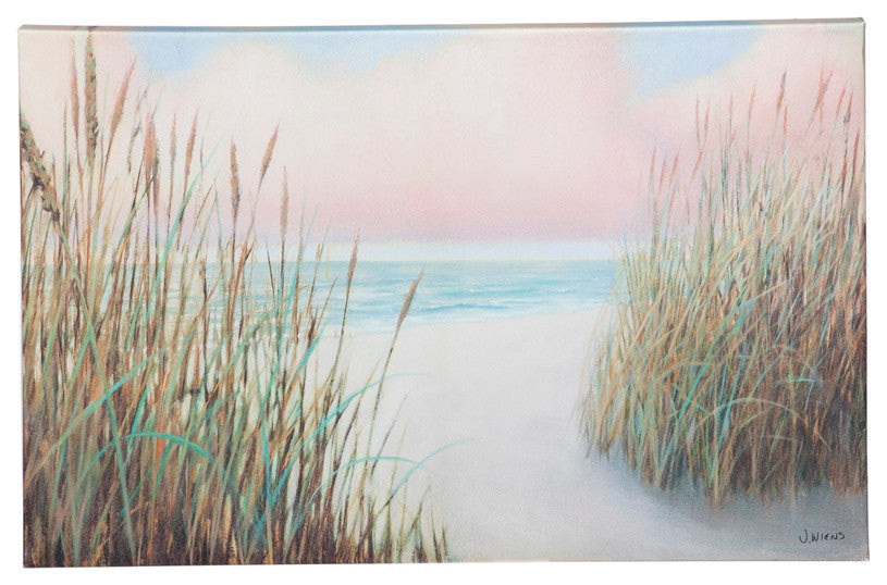 Cape Craftsmen Beach Trail Outdoor Wall Canvas