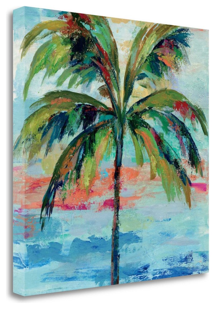 "California Palm I" By Silvia Vassileva, Giclee Print on Gallery Wrap Canvas