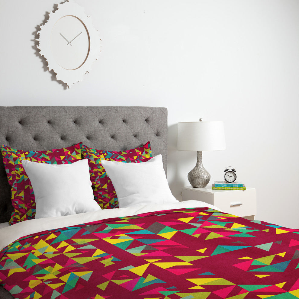 Deny Designs Arcturus Chaos 3 Duvet Cover - Lightweight