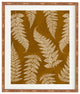 Avenie Countryside Garden Ferns Framed Wall Art, 14x16.5"