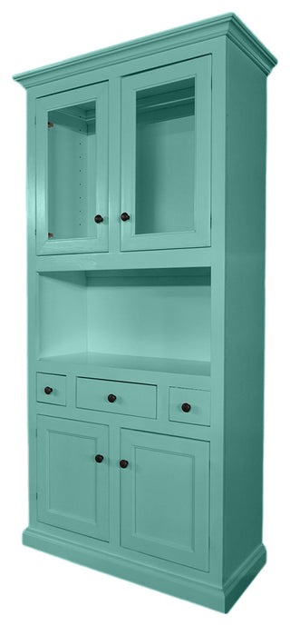 Modern Dining Hutch and buffet, Aqua Fiesta