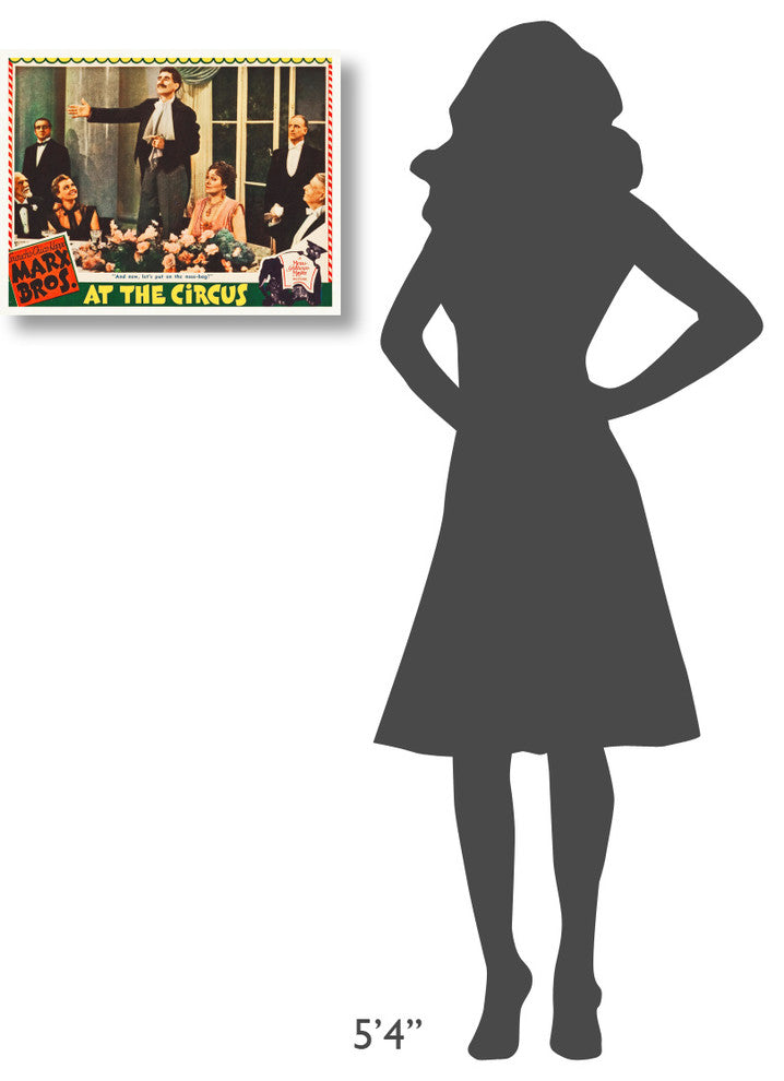 "Marx Brothers - At the Circus 08" Canvas by Hollywood Photo Archive, 22x17"