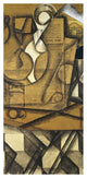 "Teacups (center)" Digital Paper Print by Juan Gris, 21"x42"
