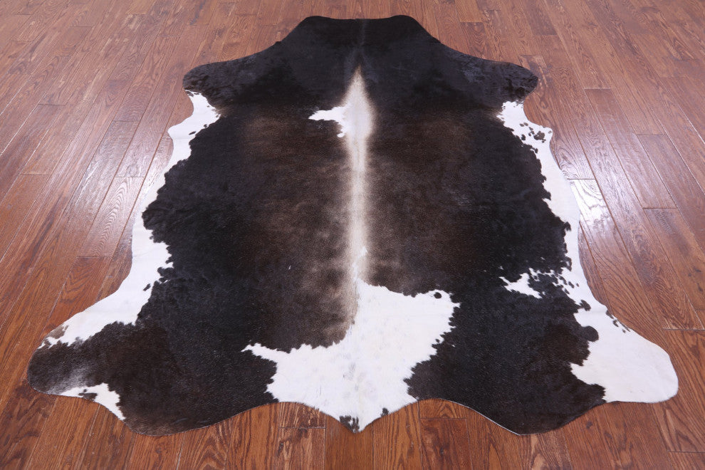 Natural Cowhide Rug 7' 5" X 6' 3" C2375